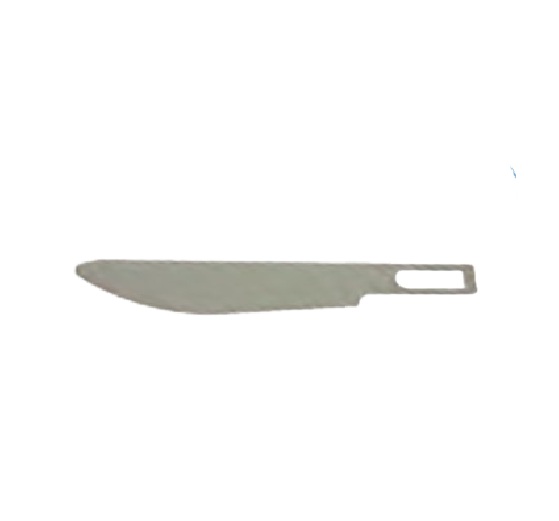 PM40 (BLUNT END) DISPOSABLE BLADES WITH HANDLE, COLOR YELLOW 